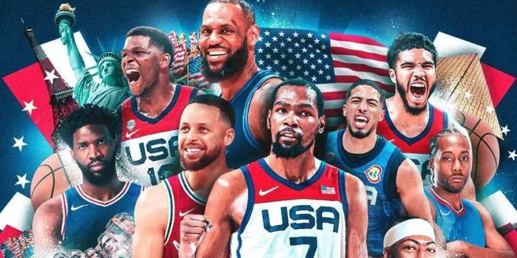 EUA anuncia Dream Team para Paris 2024 com LeBron e Curry