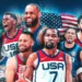 EUA anuncia Dream Team para Paris 2024 com LeBron e Curry