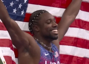 Noah Lyles: ‘Nunca mais duvidarei de Ti’, após ouro olímpico